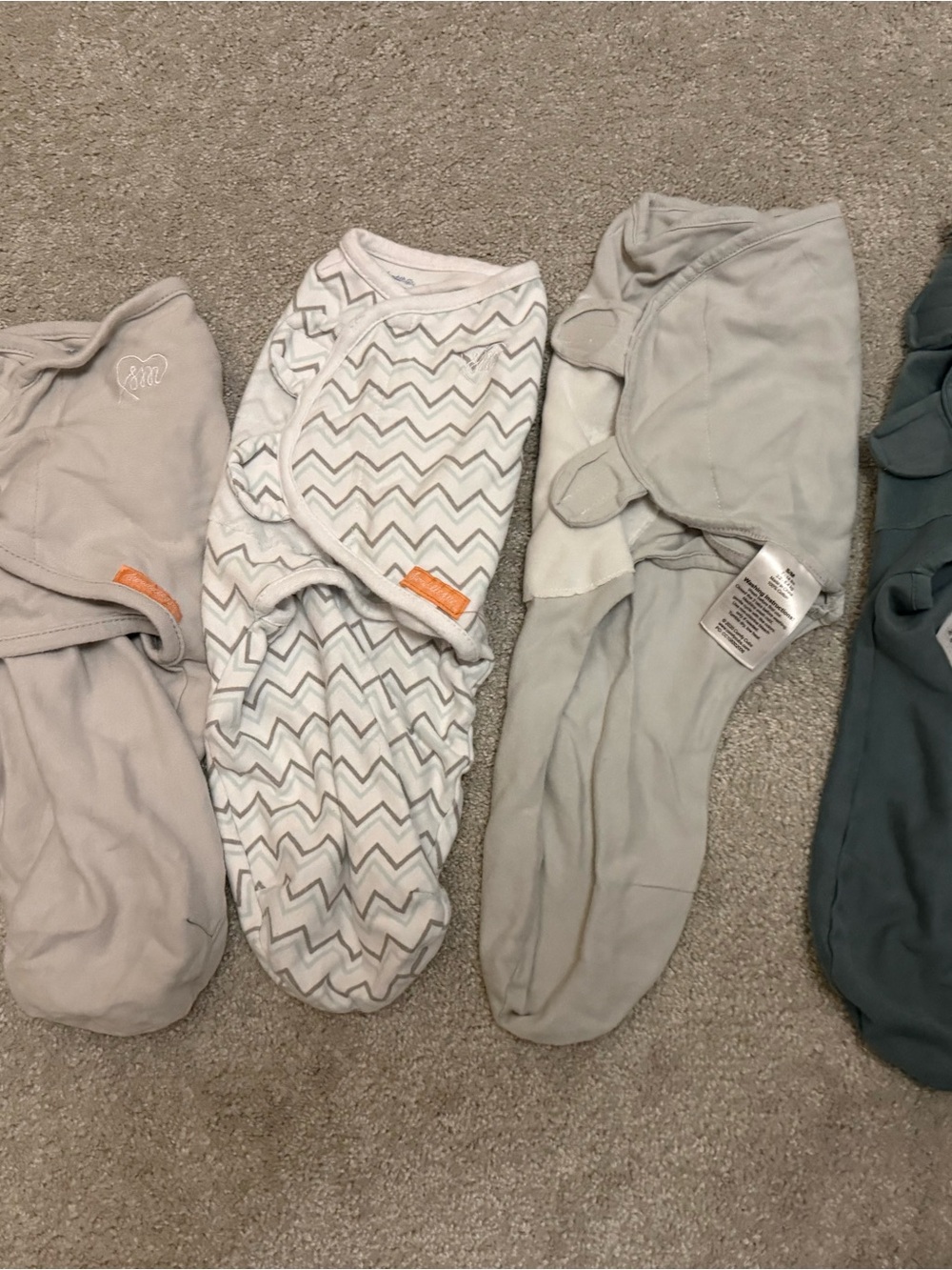 Bundle swaddles 5 pieces